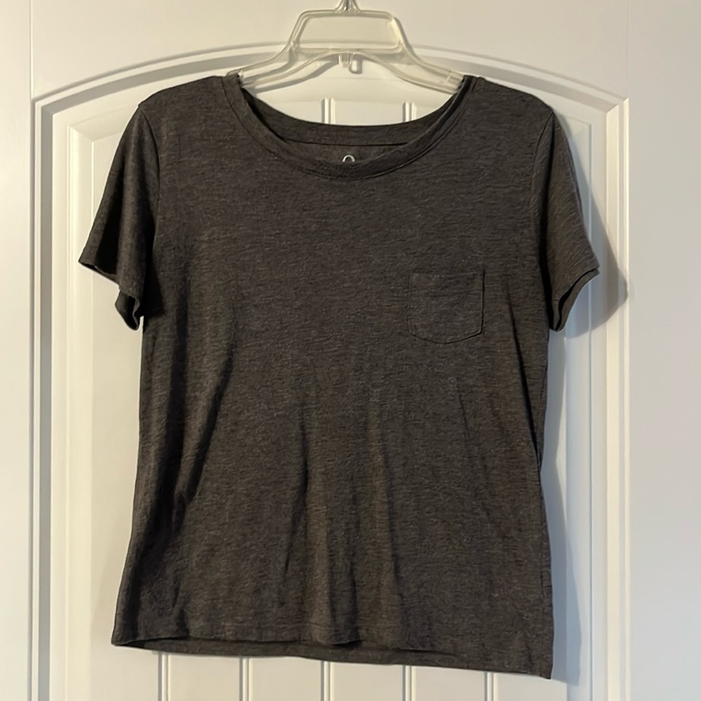 Q Gray Tee - M